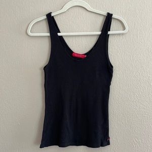 n:PHILANTHROPY Women’s Small Black Ribbed Tank